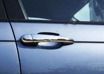 BMW 3 E46 1998-2006 Накладки на ручки (4 шт., нерж.) 1998-2003, Carmos - Турецька сталь car7865 фото