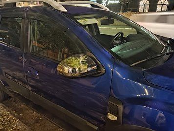 Dacia Duster 2018-2024 Накладки на дзеркала (2 шт., нерж) car200133/1 фото