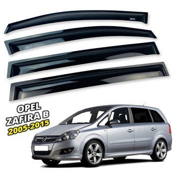 Дефлектори вікон Opel Zafira B 2005-2015 накладні (DEFL) Q2 00-00014470 фото