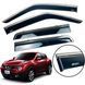 Дефлектор вікна для Nissan Juke 2010-2018 з нерж. хром полоскою 00-00014137 фото 1