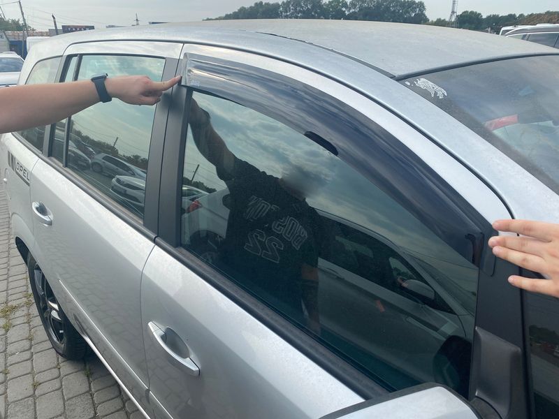Дефлектори вікон Opel Zafira B 2005-2015 накладні (DEFL) Q2 00-00014470 фото