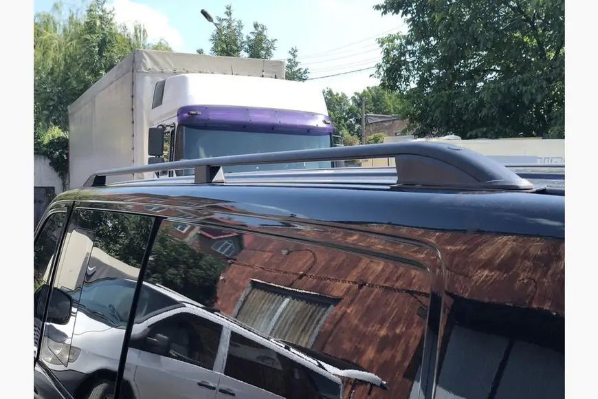 Рейлінги Skyport (чорні) Коротка база Volkswagen T5 Transporter 2003-2010 рр. skp072/2 фото