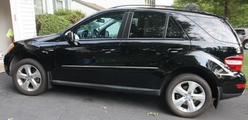 Бризковики Mercedes ML164 (без порогів) 2005-2012 (передні) 2шт MF.MRDML2008FR фото