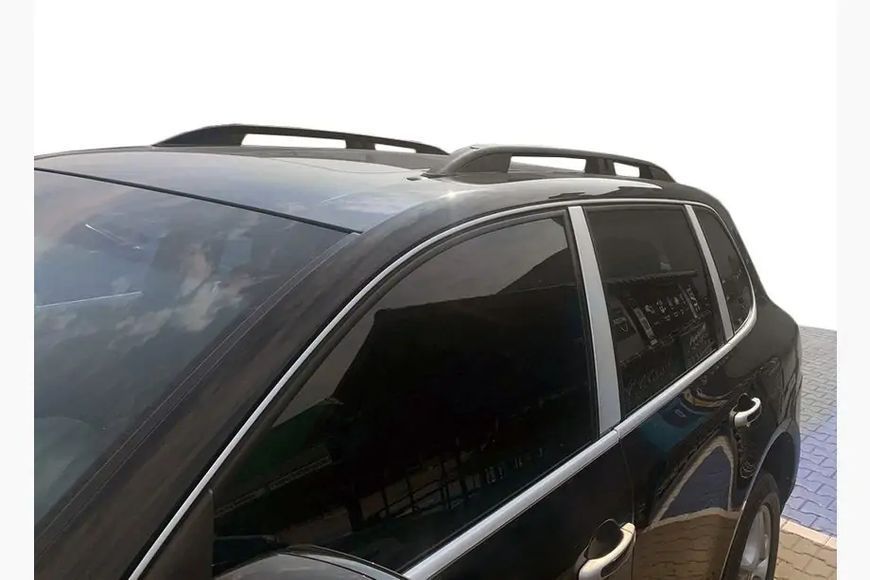 Рейлінги Skyport (чорний мат) Porsche Cayenne 2003-2010 рр. skp065por/2 фото