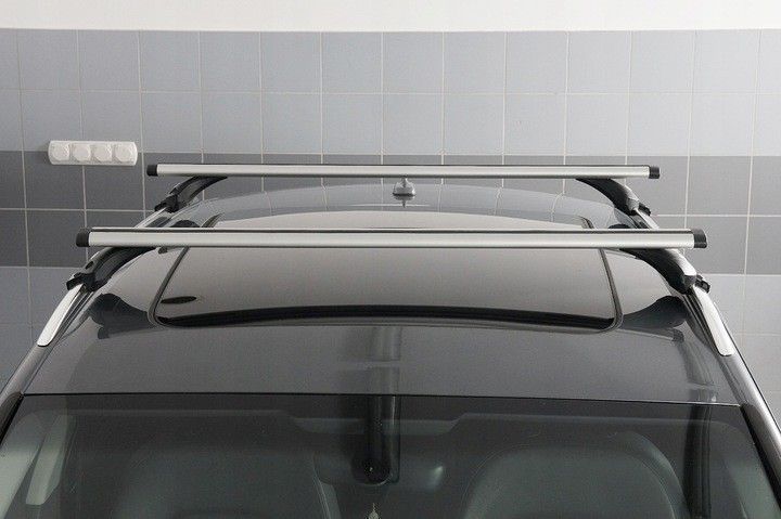 Багажник на інтегровані рейлінги для Opel Zafira C Tourer Mpv 2012-2019 Boss Wind 1.2 Сріблястий 345621490 фото