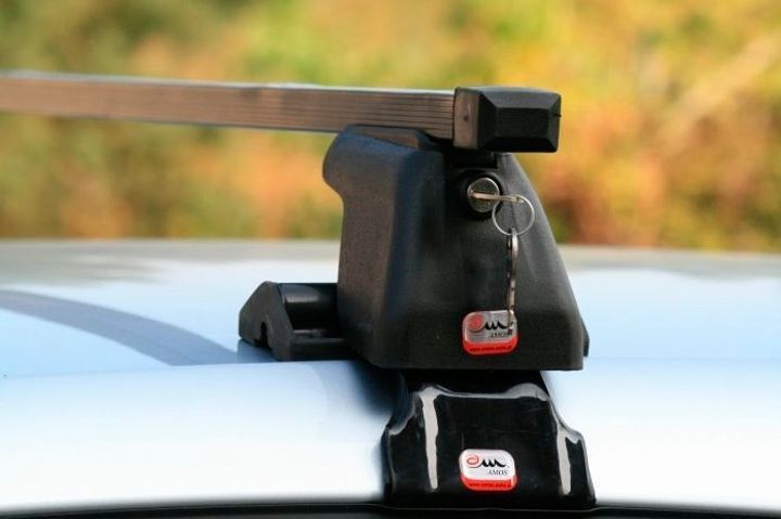 Багажник на гладкий дах для Honda Accord mk II, Hatchback 1982-1985 Amos Dramader str Plus D1, 1.3 346368162 фото