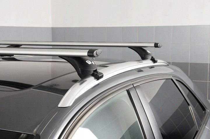 Багажник на інтегровані рейлінги для Opel Zafira C Tourer Mpv 2012-2019 Boss Wind 1.2 Сріблястий 345621490 фото