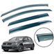 Дефлектор вікна для Volkswagen Golf-7 2012+ HB з нерж. хром полоскою 00-00014182 фото 1