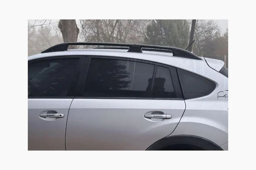 Рейлінги OmsaLine Elegance (2 шт, чорні) Subaru XV 2011-2017 рр. 6802885s/2 фото