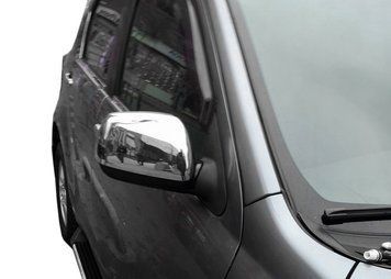 Daihatsu Terios З 2006 року Накладки на дзеркала (2 шт, нерж.) 2303111 фото