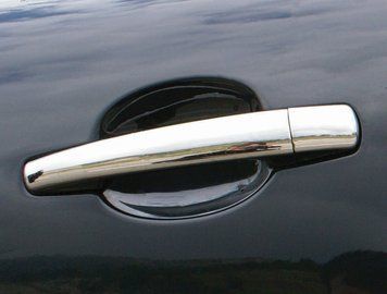 Citroen C4 Picasso 2006-2013 Накладки на ручки (нерж) OmsaLine - Італійська нержавійка 5704041/1 фото