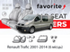 Чохли модельні Renault Trafic 2001-2014 (6 місць) FAVRE81 фото 1