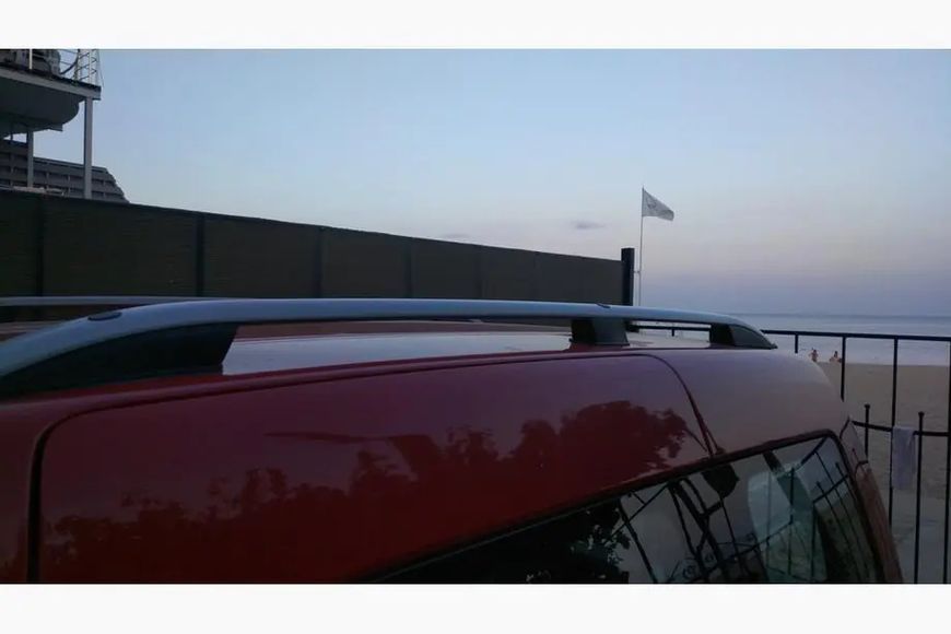 Рейлінги Skyport GREY Стандартна база Volkswagen Caddy 2004-2010 рр. skp062/3 фото