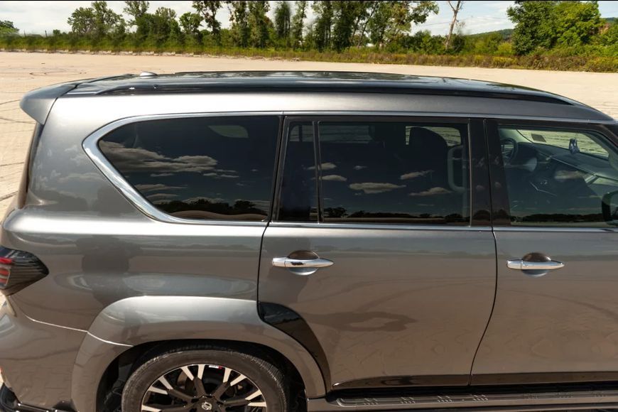Рейлінги (2 шт) Nissan Armada 2016-2024 рр. 1234-ptr-rei/2 фото