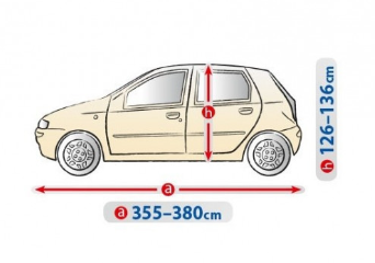 Чехол-тент на Mercedes A W168 (M1 hatchback) 5-4313-241-2092/223 фото
