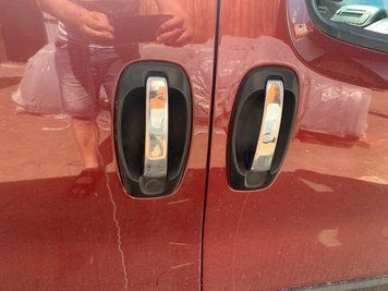 Citroen Nemo З 2008 року Накладки на ручки (4 шт, нерж) OmsaLine - Італійська нержавійка 2524041 фото