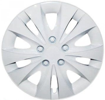 Ковпаки на колеса Jestic Storm White R15 108404 фото