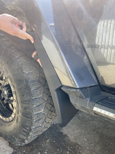 Бризковики Jeep Wrangler 2007-2017 (повний кт 4шт) MF.GJWR07 фото