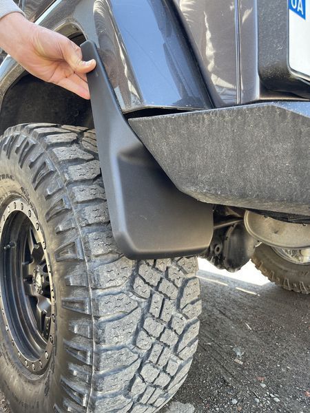 Бризковики Jeep Wrangler 2007-2017 (повний кт 4шт) MF.GJWR07 фото