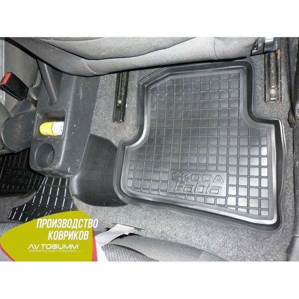 Автомобільні килимки в салон для Skoda Fabia ll (2007>) AG11291 фото