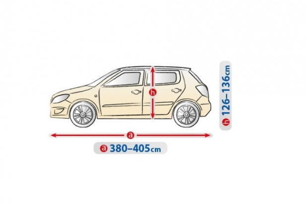 Чехол-тент на Audi A4 Avant (XL hatchback/combi) 5-4317-241-2092/73 фото