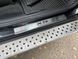 Накладки на пороги BMW X5 E70 2006-2013 4шт (TAN24) 00-00011235 фото 3