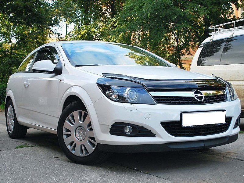 Дефлектор капоту Opel Astra H 2004- Vip Tuning OP04 OP04 фото