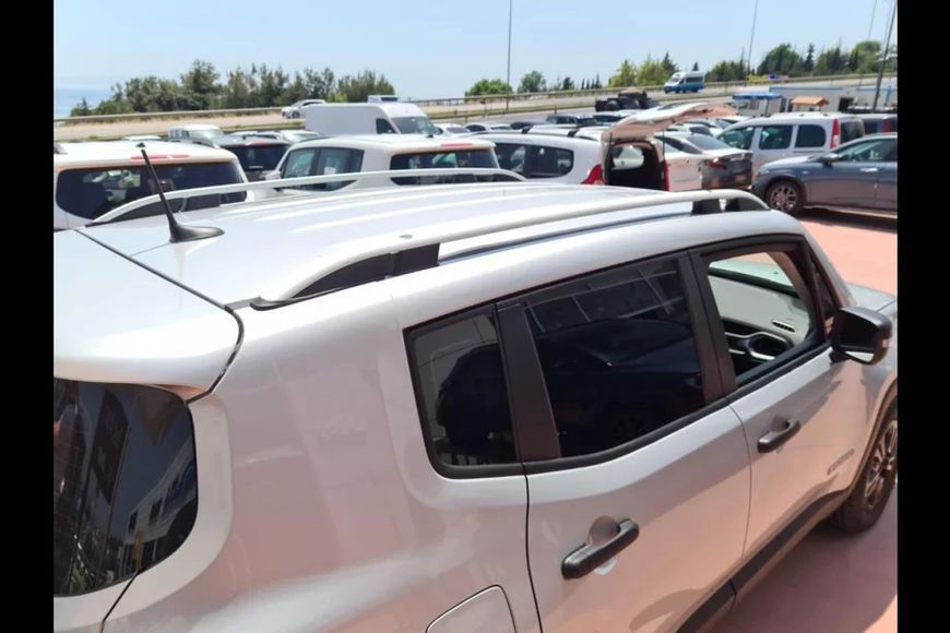 Рейлінги Skyport (сірий мат) Jeep Renegade skp254/2 фото