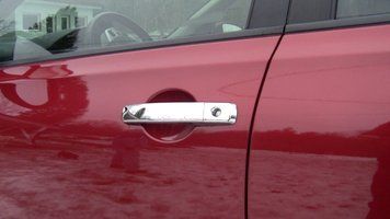 Nissan Navara 2006-2015 Накладка на ручки (4 шт, нерж) Без чіпа, OmsaLine - Італійська нержвейка 5007041/1 фото