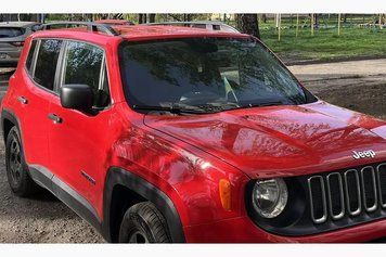 Рейлінги Skyport (чорний мат) Jeep Renegade skp255/2 фото