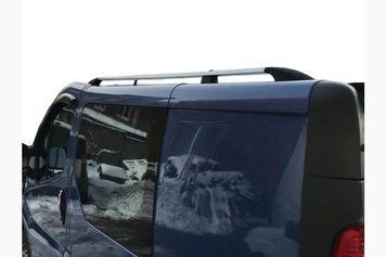 Рейлінги Хром ( пласт. ніжки) Коротка, Пластикові ніжки Opel Vivaro 2001-2015 рр. hpc076/2 фото