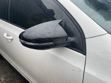 Volkswagen Golf VI 2008-2012 Накладки на дзеркала BMW-Style (HB, 2 шт) 058vw010101 фото