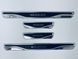 Накладки на пороги Mercedes A-Class W176 (хром-карбон) TAN24 дизайн 1 00-00011769 фото 1