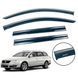 Дефлектор вікна для Volkswagen Passat B6 2005-2010 Variant з нерж. хром полоскою 00-00014155/1 фото 1