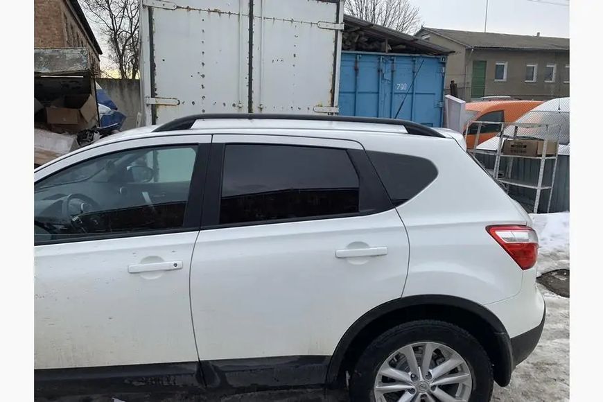 Рейлінги Skyport Black Nissan Qashqai 2010-2014 рр. skp035/2 фото