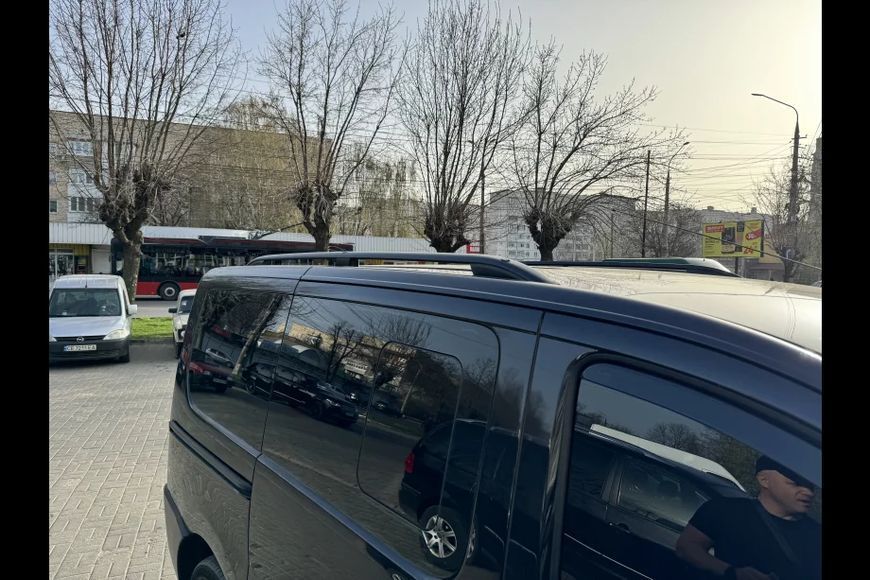 Рейлінги Skyport (чорні) Стандартна база Fiat Scudo 2007-2015 рр. skp315/1 фото