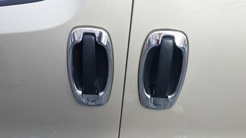 Citroen Nemo З 2008 року Окантовка дверної ручки (4 шт, нерж) OmsaLine - Італійська нержавійка dddd597 фото