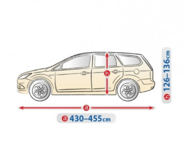 Чехол-тент на Honda Civic kombi до 2004 року (L2 hatchback/kombi) 5-4316-241-2092/125 фото