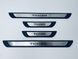Накладки на пороги Volkswagen Tiguan 2 2016+ (хром-пласт) TAN24 00-00011726 фото 5