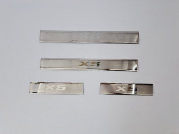 Накладки на пороги BMW X5 E53 2000-2006 4шт (TAN24) 00-00011234 фото