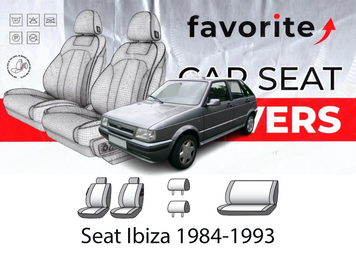 Чохли модельні Seat Ibiza 1984-1993 (хетчбек) FAVSE03 фото