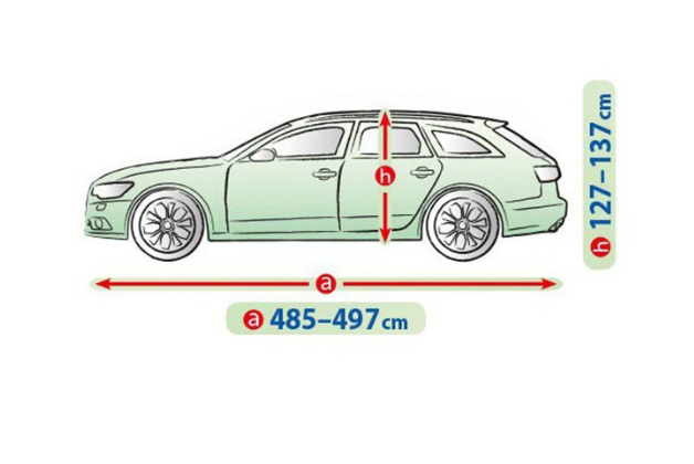 Чехол-тент на Audi A6 Avant (XXL combi) 5-4114-248-3020/76 фото