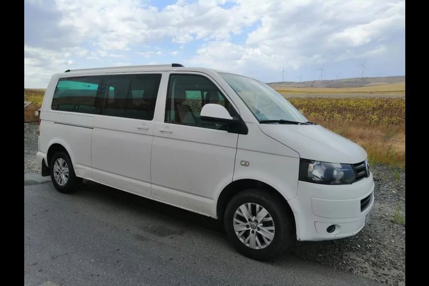 Інтегровані рейлінги (хром) Коротка база Volkswagen T5 2010-2015 рр. dd71513/1 фото