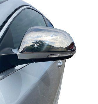 Skoda Superb 2009-2015 Накладки не дзеркала (2 шт., нерж) OmsaLine - Італійська нержавійка 6608111/1 фото