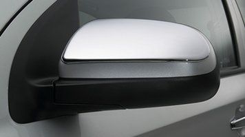 Chevrolet Aveo 2005-2011 Накладки на дзеркала (2 шт., нерж.) car200006 фото