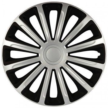 Ковпаки на колеса Elegant Trend Silver Black 14" 102864 фото