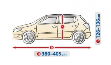Чехол-тент на Skoda Fabia (M2 hatchback) 5-4314-241-2092/327 фото