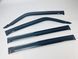 Дефлектори вікон Mitsubishi Pajero III 2000-2006 - 2006+ накладні (DEFL) Q2 00-00014463 фото 4