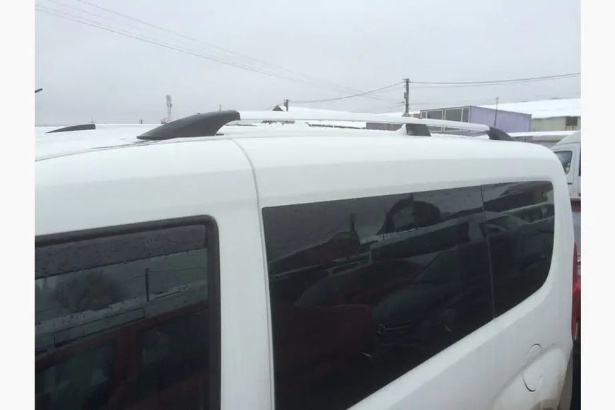 Рейлінги Хром Максі, Пластикові ніжки Opel Combo 2012-2018 рр. hpc007/2 фото