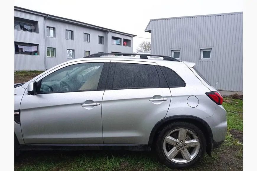 Рейлінги Skyport Black (2 шт) Mitsubishi ASX 2010-2023 рр. skp025/2 фото